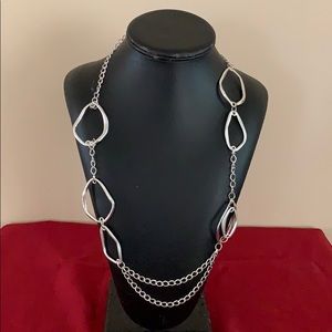 Women’s silver necklace